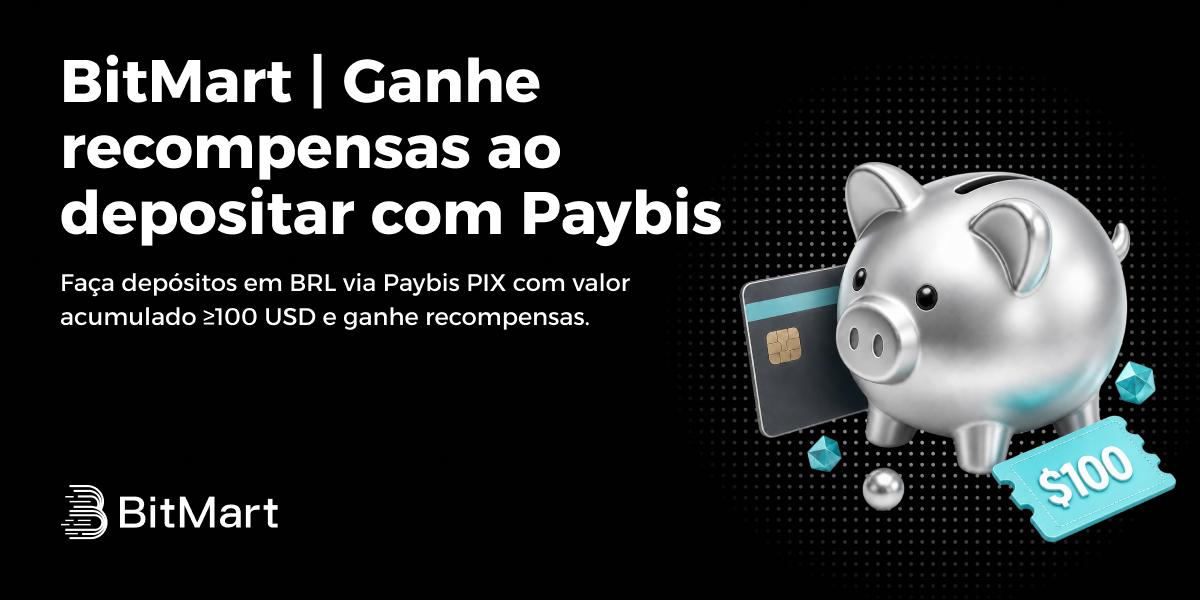 BitMart | Ganhe recompensas ao depositar com Paybis